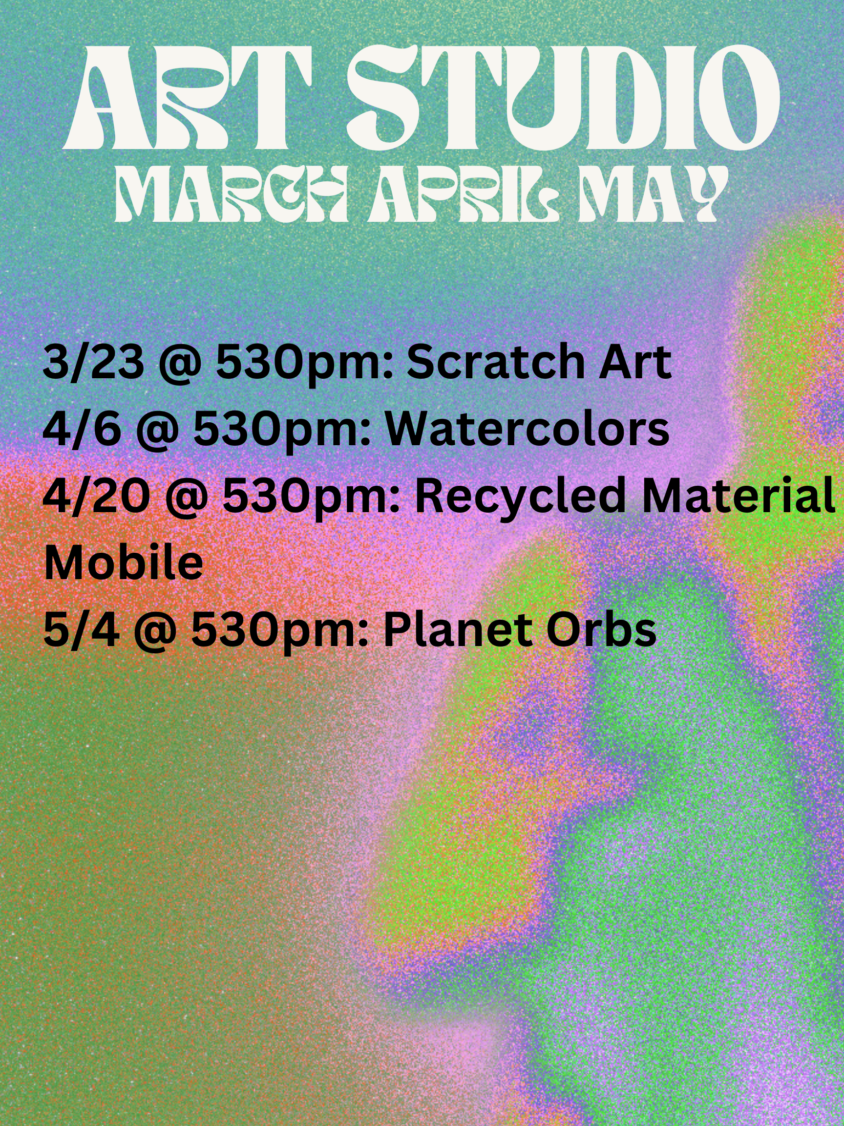 Art Studio March April may
