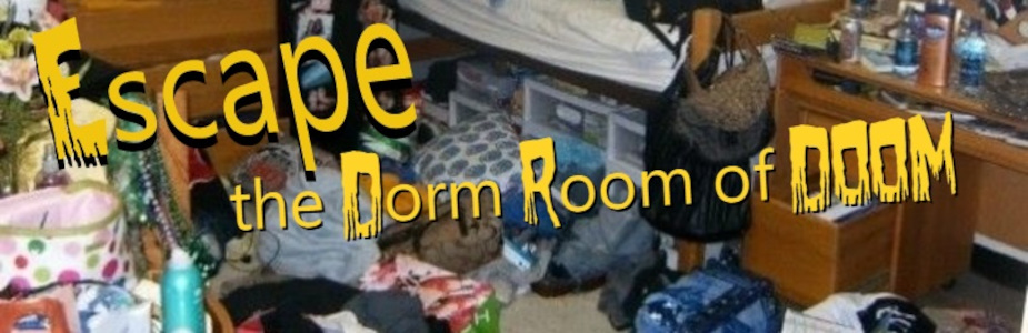 Dorm Room of Doom Digital Escape Room - Click Here to Play